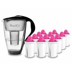 Glas-Wasserfilter Weiß Inkl. 12 AquaMag Filterkartuschen -Küche Verkauf Geschäft da650768 cddb 4920 985a a1a68a6e38fd