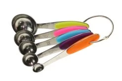 Westmark 30602270 Pendolino 5x Messlöffel-Set | Spülmaschinengeeignet, Edelstahl