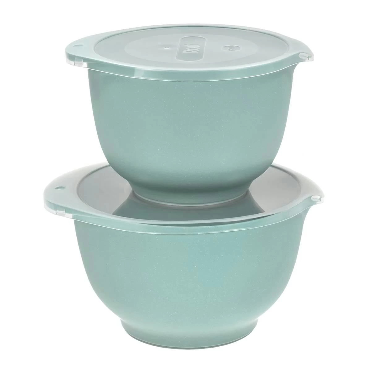 Rosti Rührschüssel Set Backschüssel Schüssel Margrethe 2-teilig Mit Deckel PEBBLE Weiß 5 Rosti Rührschüssel Set Backschüssel Schüssel Margrethe 2-teilig Mit Deckel PEBBLE Weiß – Bild 5