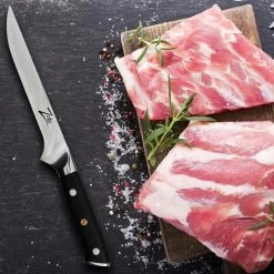 Alpha-Royal Japanese Serie 6` Boningmesser Japanischer Damaszener-Stahl Schwarz -Küche Verkauf Geschäft e39b42e0 d45f 4399 8ed4 8a378fc4b19f