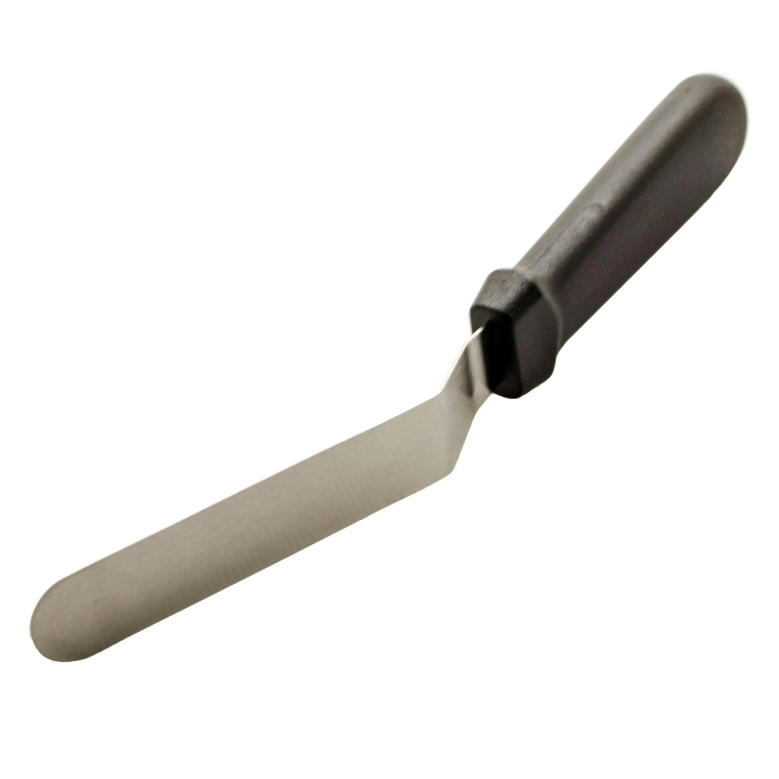 Tortenheber Tortenmesser Winkelpalette Aus Edelstahl - 15 Cm Schwarzer Griff 6 Tortenheber Tortenmesser Winkelpalette Aus Edelstahl - 15 Cm Schwarzer Griff – Bild 6