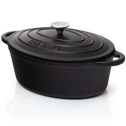 BBQ-Nerd© Dutch Oven Brottopf - Kastenform Mit Deckel 5,5 L | Brotbackform Mit Gerillter Steakpfanne | Feuertopf Für Alle Herdarten -Küche Verkauf Geschäft f635d6ce d7fe 4e87 a386 721816586565