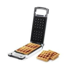 Waffeleisen 2er | 800W | Antihaftbeschichtung | Automatische Temperaturanpassung