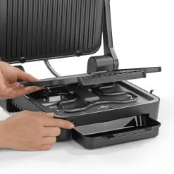 N8WERK Digital-Kontakt-Grill Midnight Edition - 2000W - Touch-Display Mit 6 Grill-Programmen -Küche Verkauf Geschäft f8926035 1818 40e6 9fdc 25acb76f7398