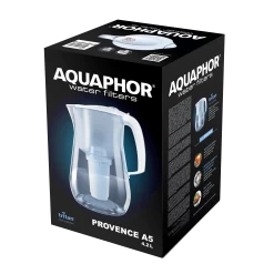 AQUAPHOR Tischwasserfilter Provence, Weiß, Inkl. 1 A5 Filterkartusche. Premium-Wasserfilter In Glasoptik, Hergestellt Aus TRITAN. -Küche Verkauf Geschäft f94f1c0b 99a7 47f6 a068 f52f56387a57