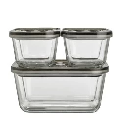 CASO Vakuumboxen ECO-Set, Glas, Transparent -Küche Verkauf Geschäft fcce4f16 4acf 48c8 a022 52603d76e950